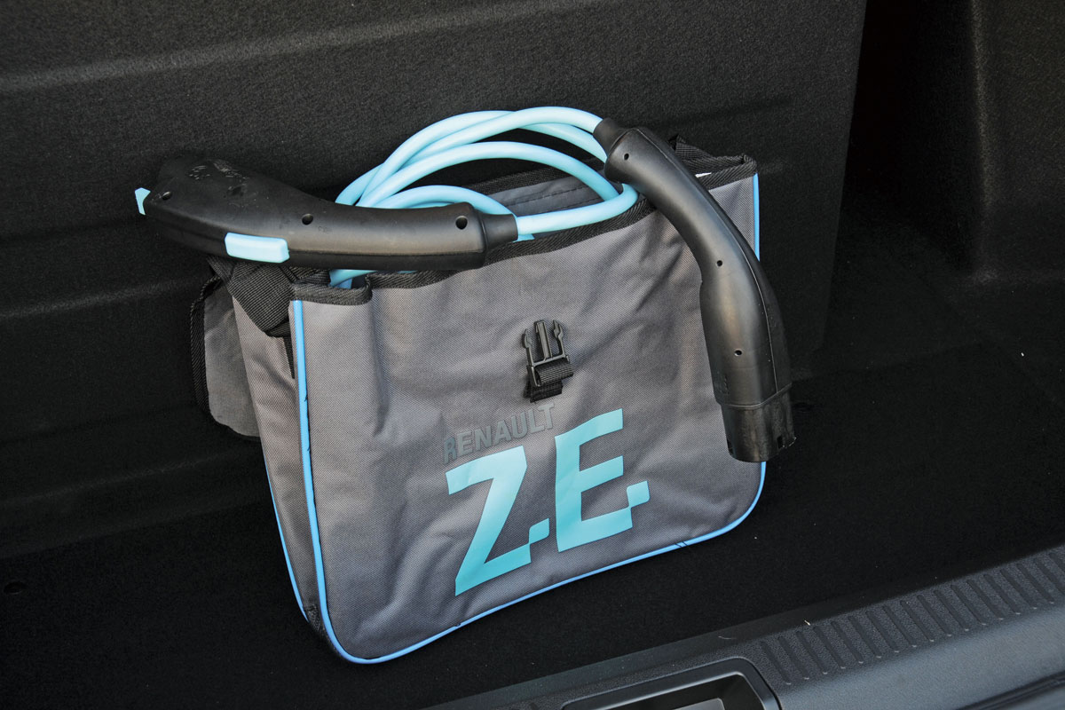 Renault Fluence Z.E. boot