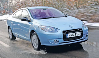 Renault Fluence Z.E. front tracking