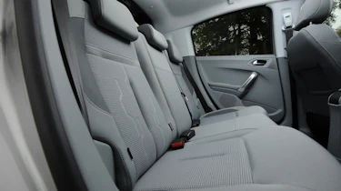 Peugeot 208 rear seats