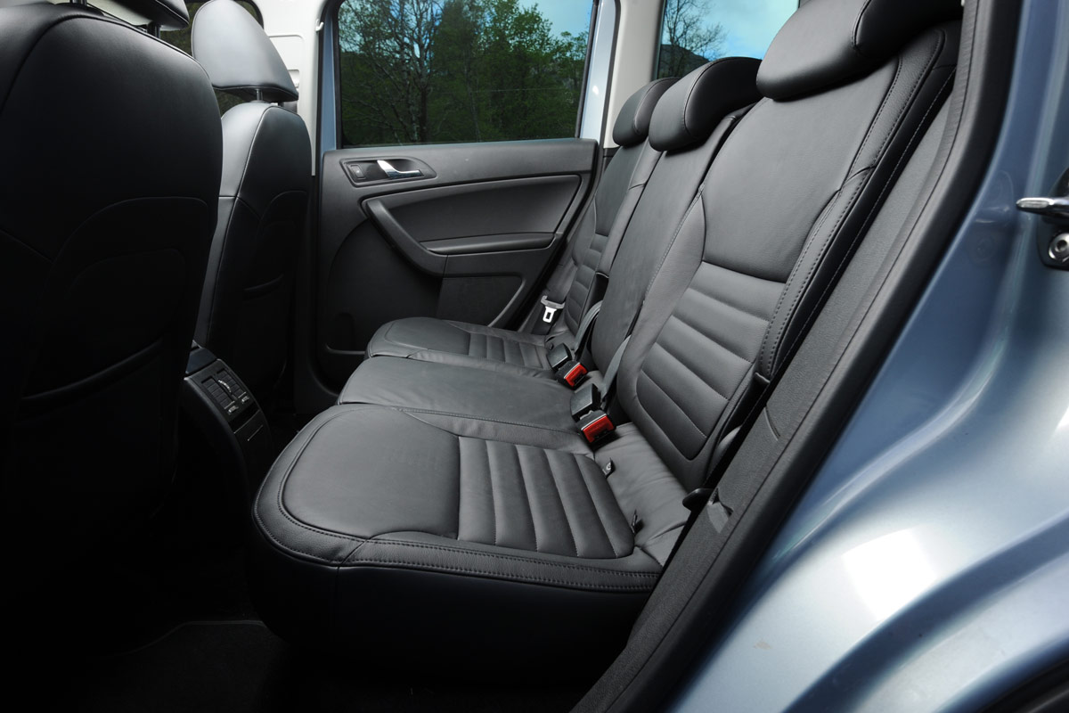 Skoda Yeti rear seats