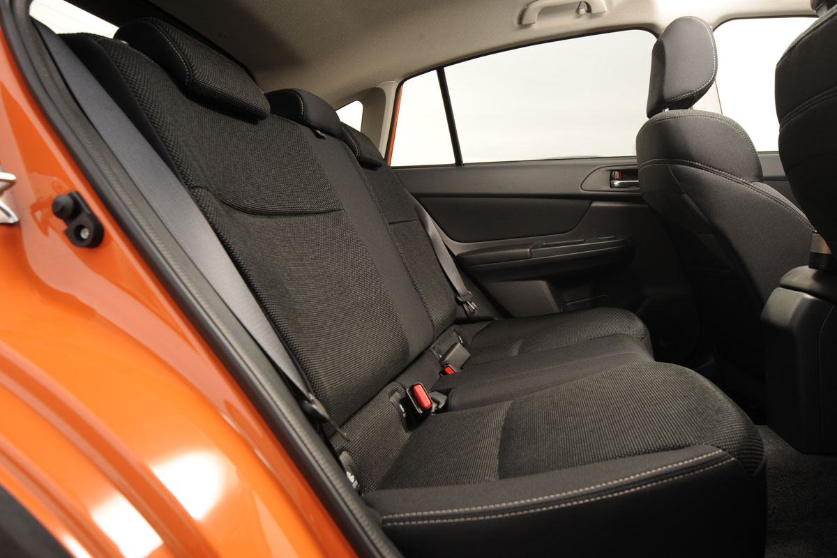 Subaru XV rear seats