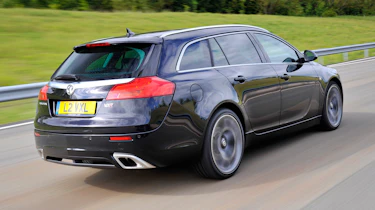 Vauxhall Insignia VXR Sports Tourer rear tracking