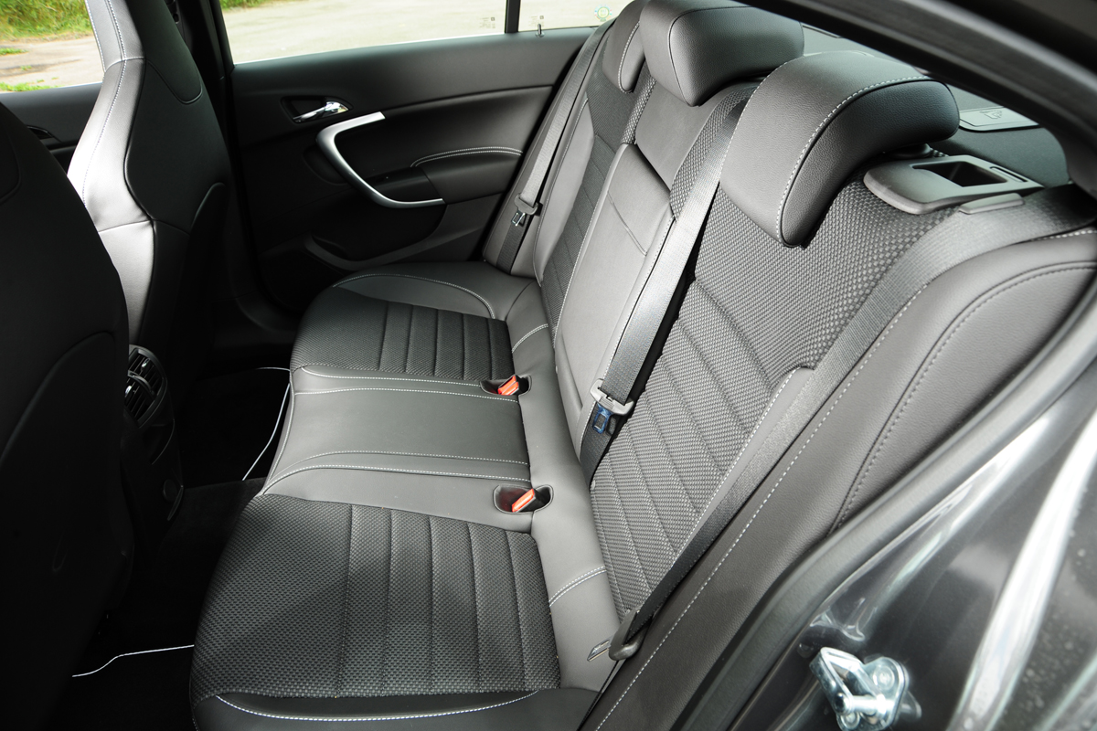 Vauxhall Insignia VXR saloon rear seats