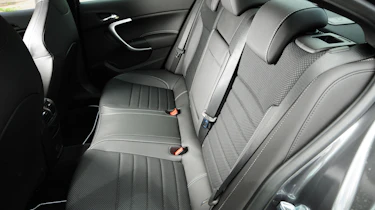 Vauxhall Insignia VXR saloon rear seats