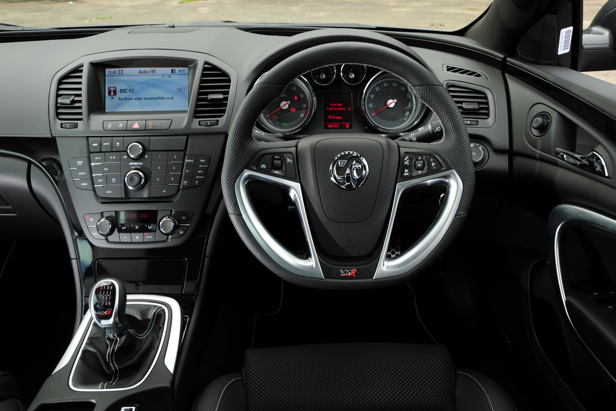 Vauxhall Insignia VXR saloon boot