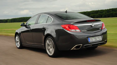 Vauxhall Insignia VXR saloon rear tracking