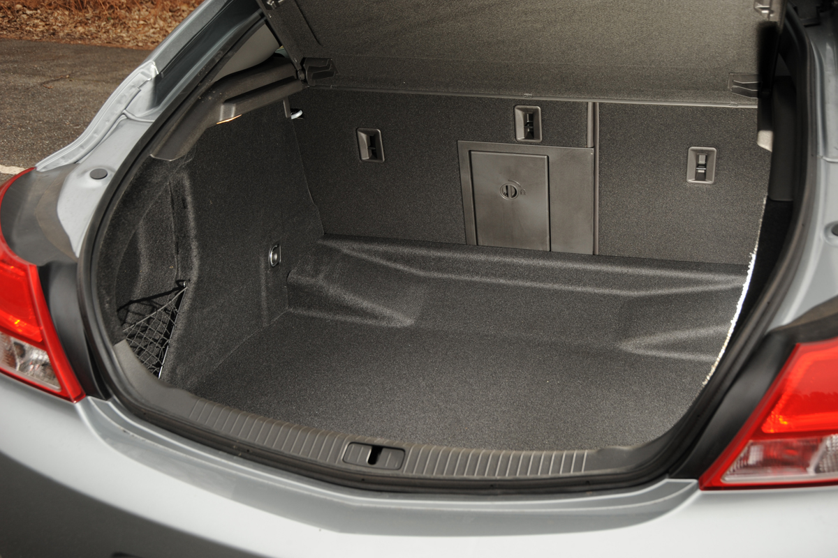 Vauxhall Insignia VXR hatchback boot