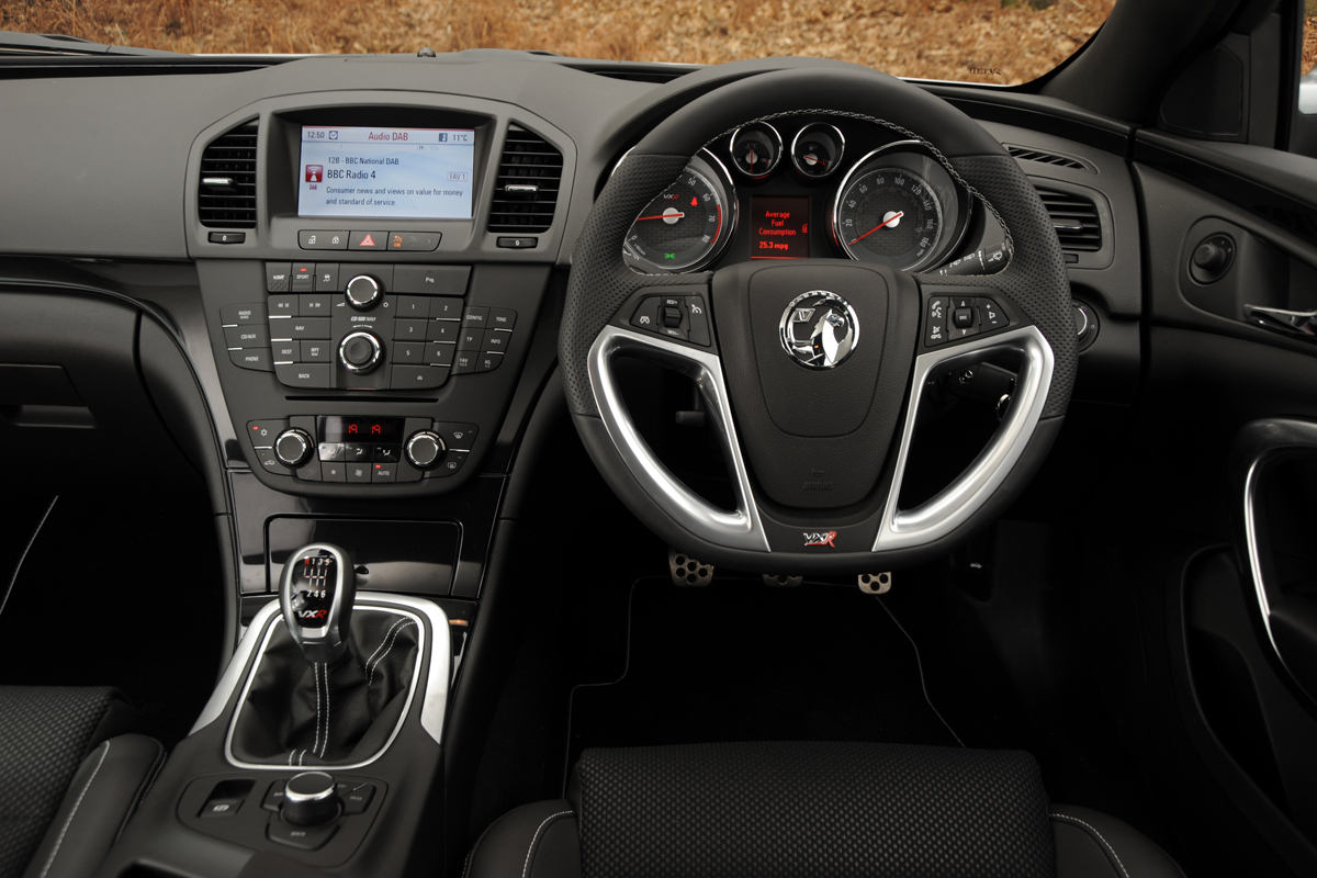 Vauxhall Insignia VXR hatchback interior