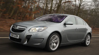 Vauxhall Insignia VXR hatchback front tracking