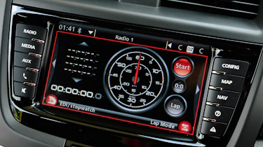 Vauxhall VXR8 display
