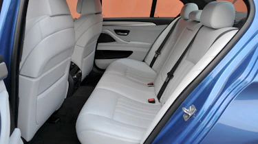 BMW M5 rear seats