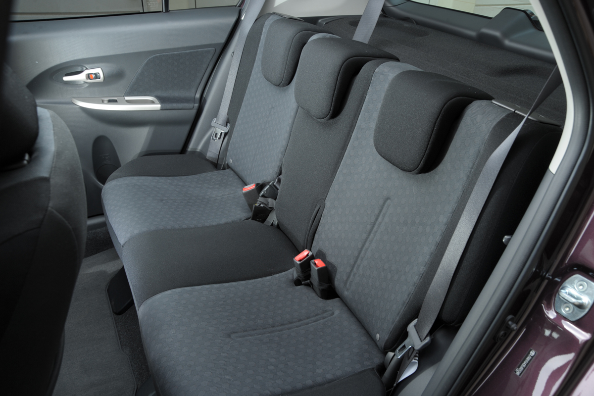 Toyota Urban Cruiser rear seats