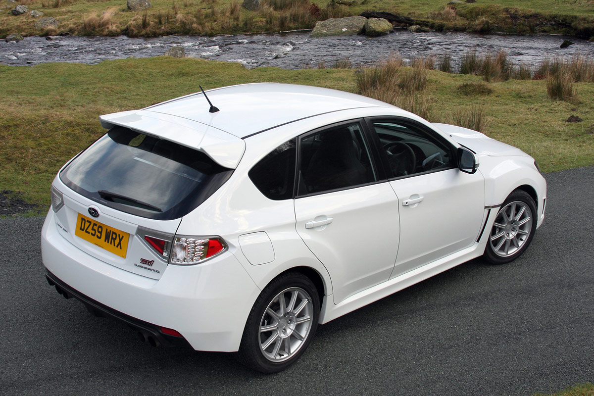 Subaru WRX STi hatchback rear