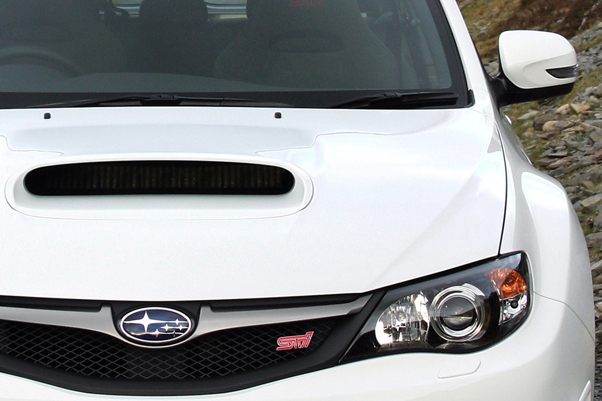 Subaru WRX STi hatchback grille