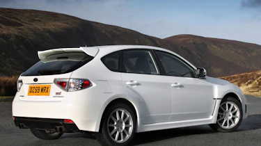 Subaru WRX STi Hatchback rear three-quarters