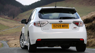 Subaru WRX STi hatchback rear