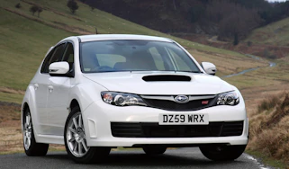 Subaru WRX STi Hatchback front three-quarters