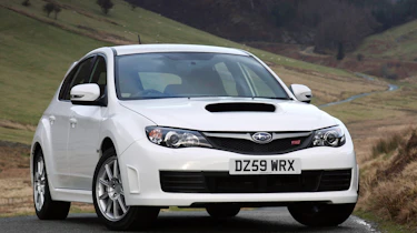 Subaru WRX STi Hatchback front three-quarters