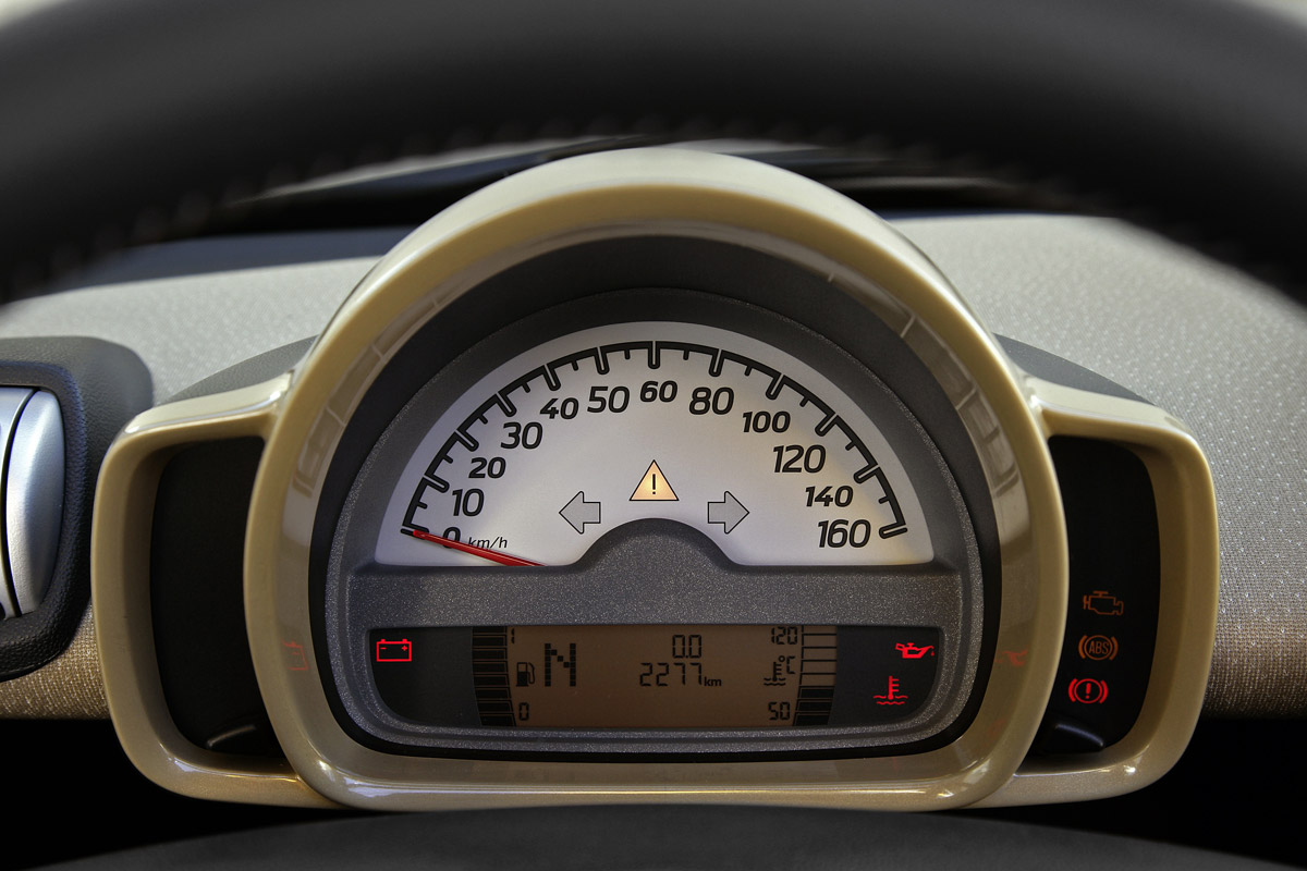 Smart ForTwo Cabriolet dials