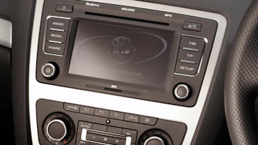 Skoda Octavia vRS display
