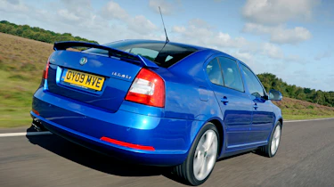 Skoda Octavia vRS rear tracking
