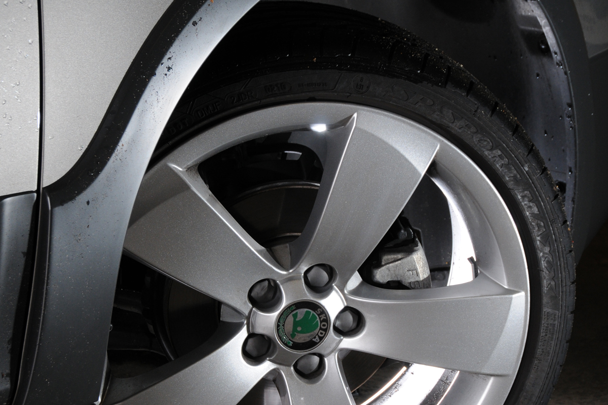 Skoda Fabia Scout wheel