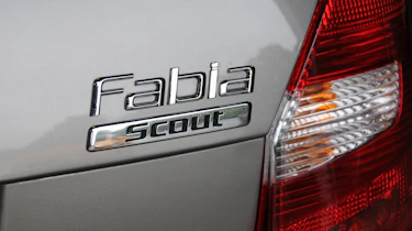 Skoda Fabia Scout badge