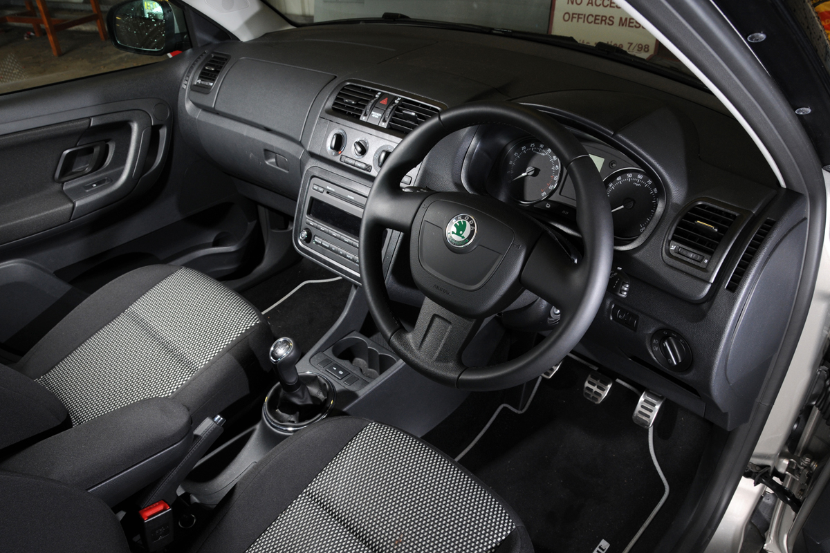 Skoda Fabia Scout interior