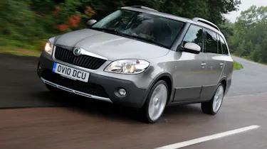 Skoda Fabia Scout front