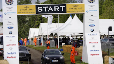 The start line