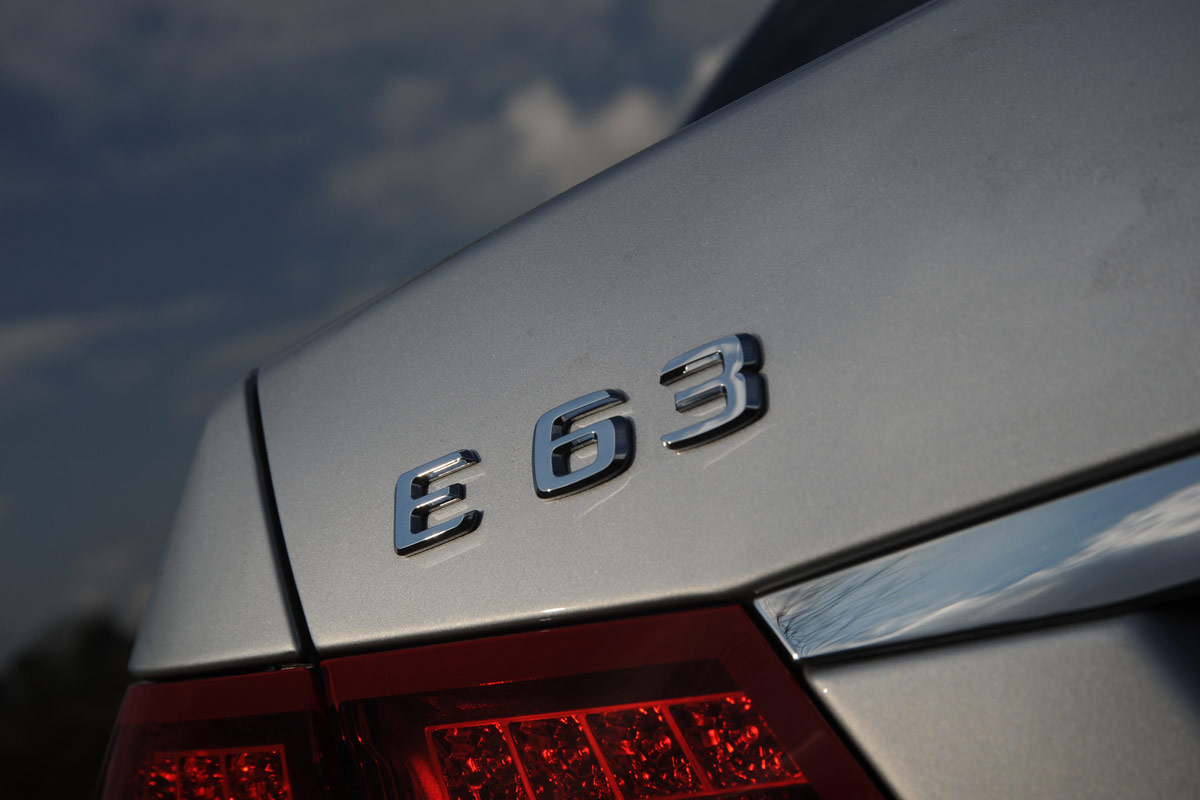 Mercedes E63 AMG badge