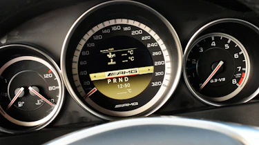 Mercedes C63 AMG dials