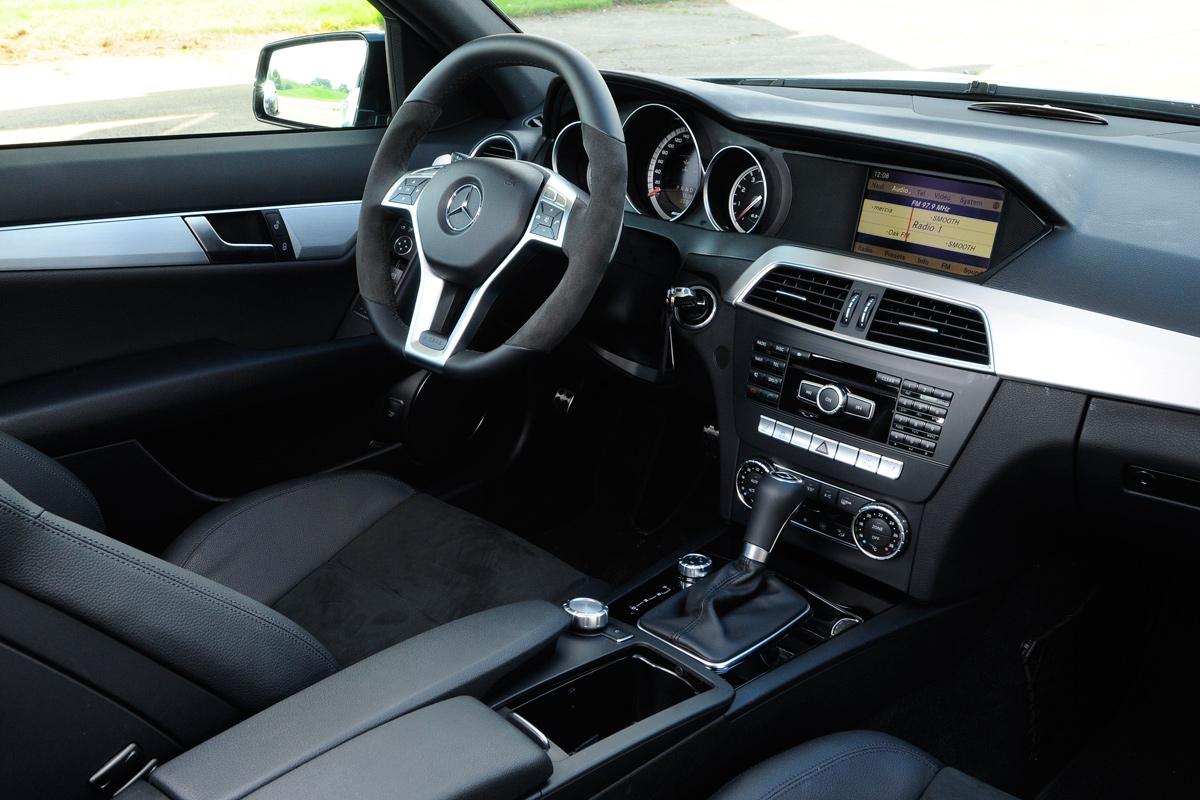 Mercedes C63 AMG interior