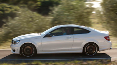 Mercedes C63 AMG Coupe profile