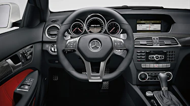 Mercedes C63 AMG Coupe dash