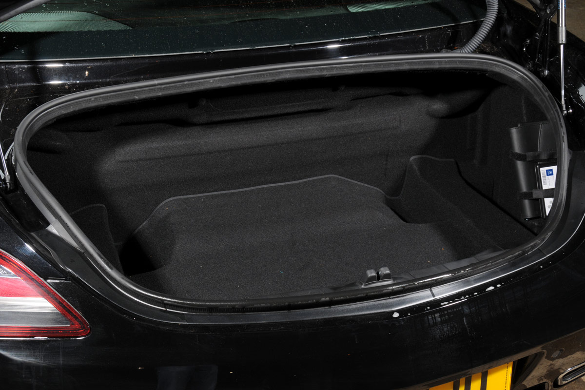 Mercedes SLS AMG boot