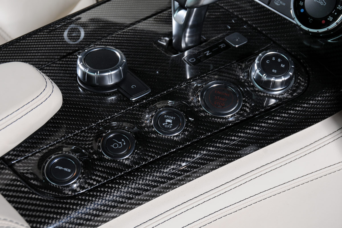 Mercedes SLS AMG detail