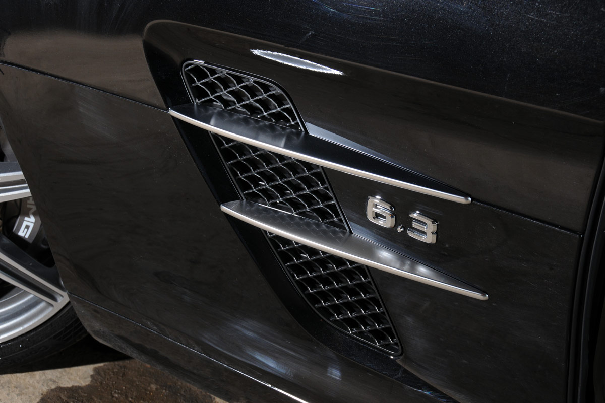Mercedes SLS AMG detail