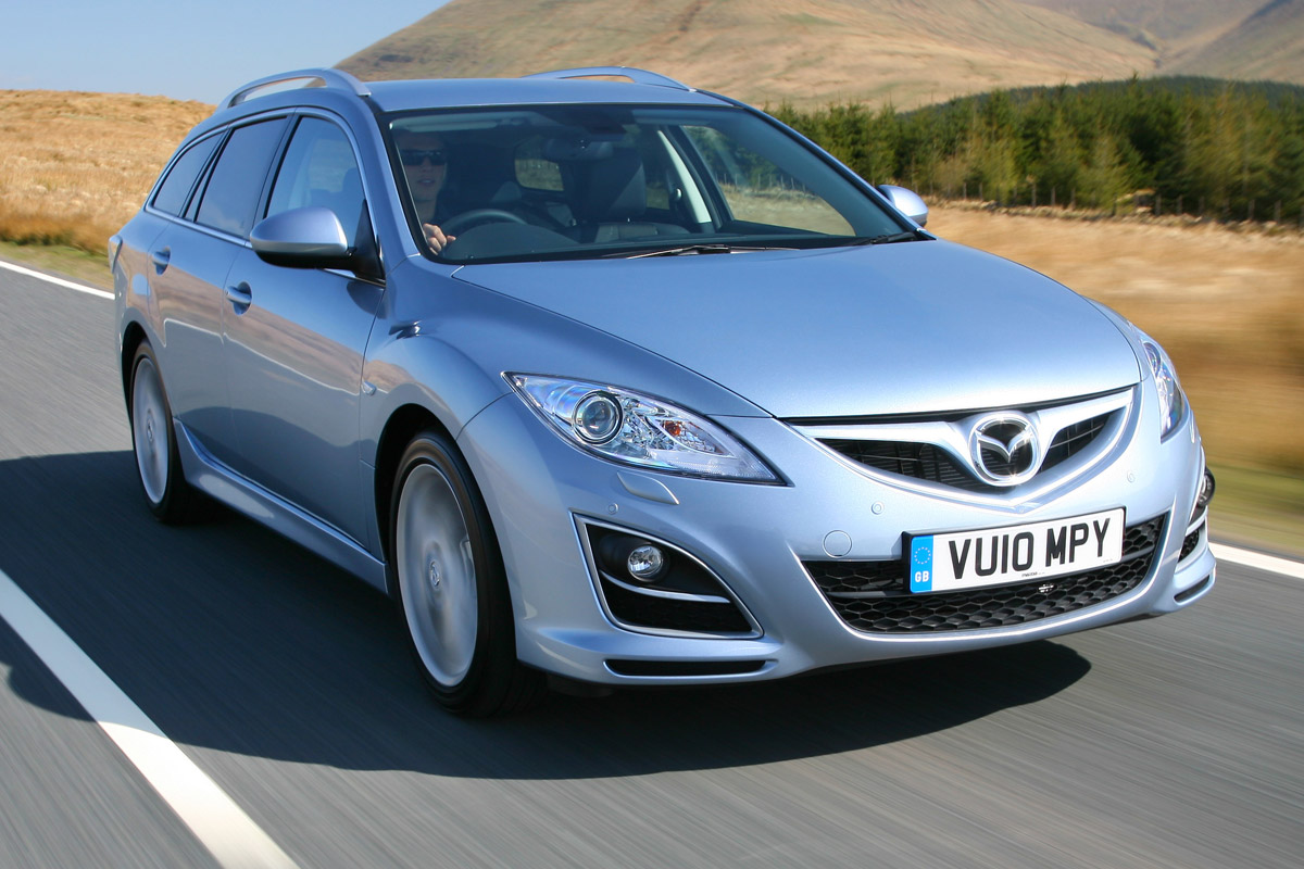 Mazda 6 Estate front tracking