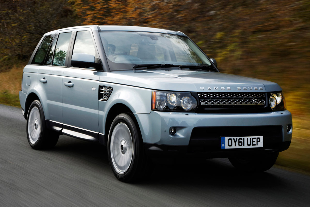 Range Rover Sport front tracking
