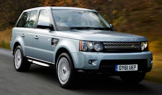 Range Rover Sport front tracking