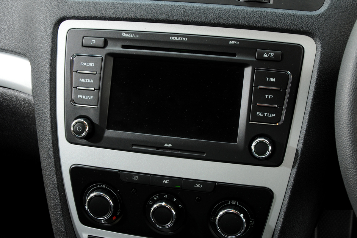 Skoda Octavia Estate sat-nav