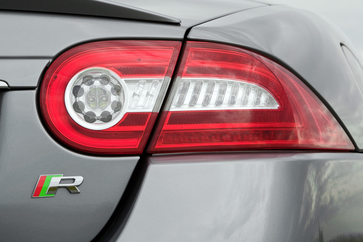 Jaguar XKR Convertible badge