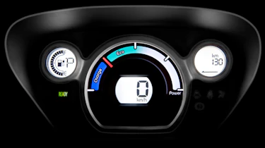 Citroen C-Zero dials