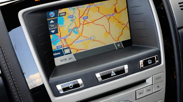 Jaguar XK Convertible sat-nav