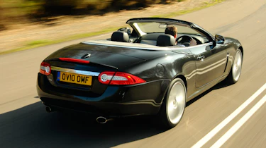 Jaguar XK Convertible rear tracking