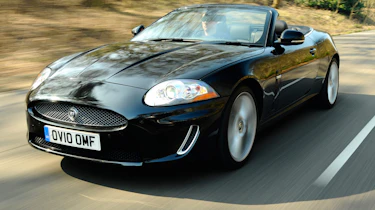 Jaguar XK Convertible front tracking
