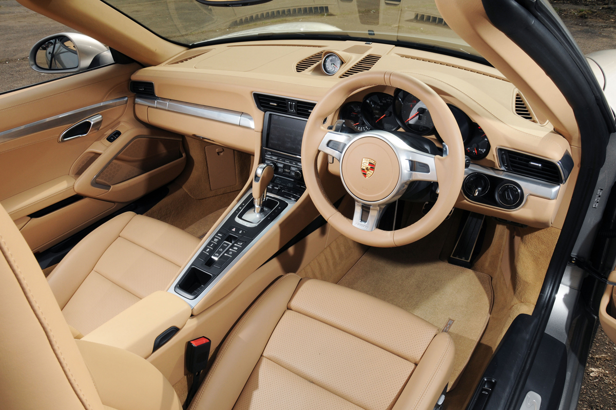 Porsche 911 Cabriolet interior