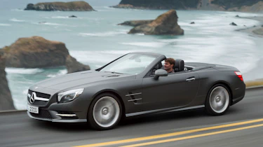 Mercedes SL panning
