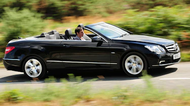 Mercedes E-Class Cabriolet panning